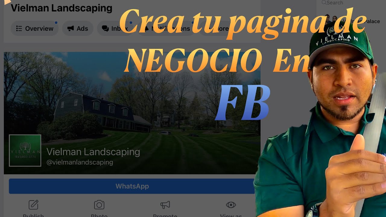 Como Crear Una Pagiana de Negocios en Facebook?