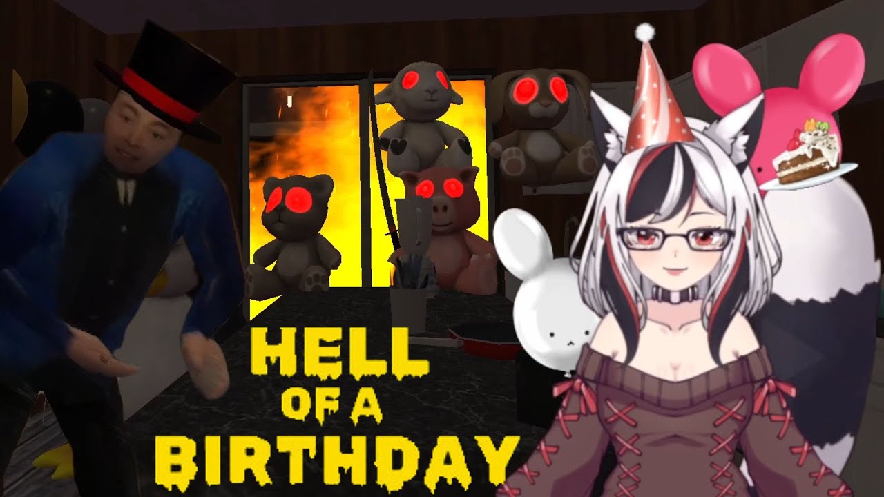 OUR BIRTHDAY PARTY TOOK A WEIRD TURN... | HELL OF A BIRTHDAY | COMEDY INDIE HORROR GAME