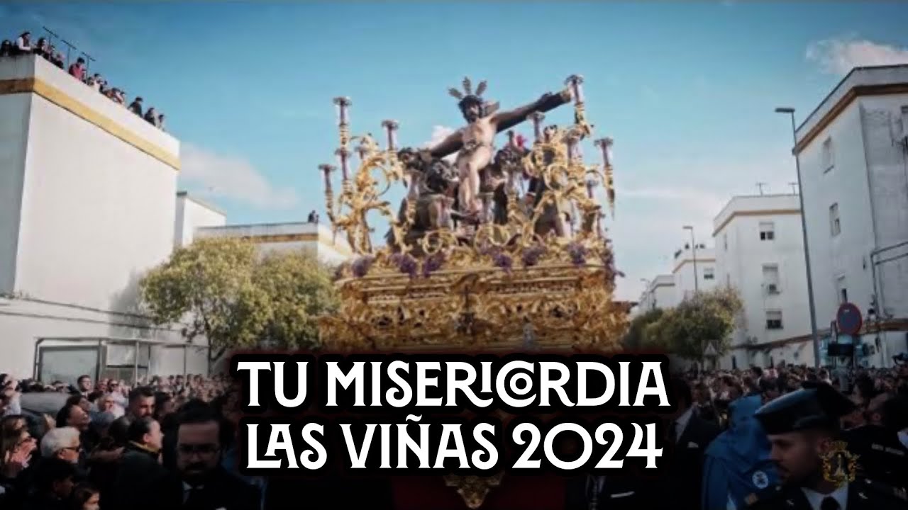 [4K] TU MISERICORDIA || LAS VIÑAS EN SU BARRIO 2024 || JEREZ DE LA FRONTERA || BAJO PALIO CARIDAD