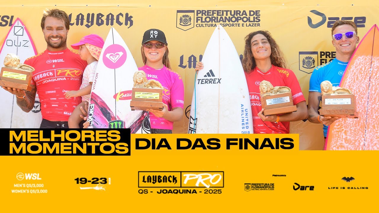 Melhores Momentos: WSL Layback Pro - Joaquina - Dia das Finais