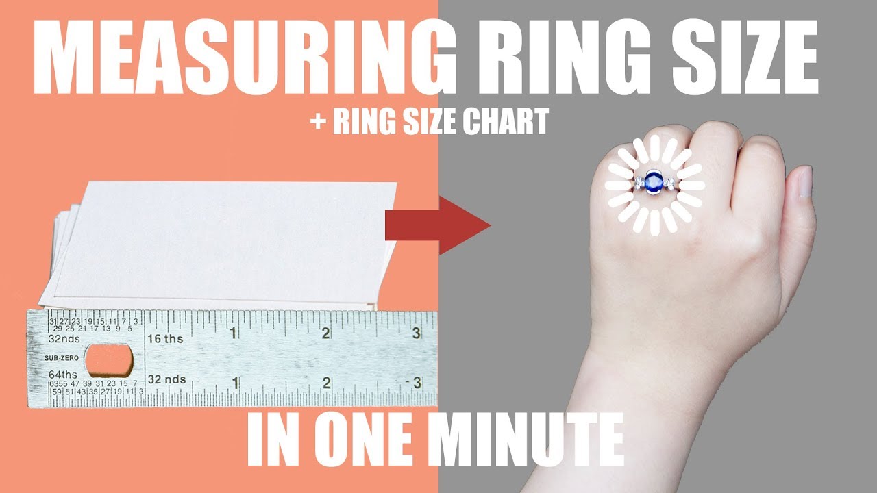 How to find out your ring size at home in a minute