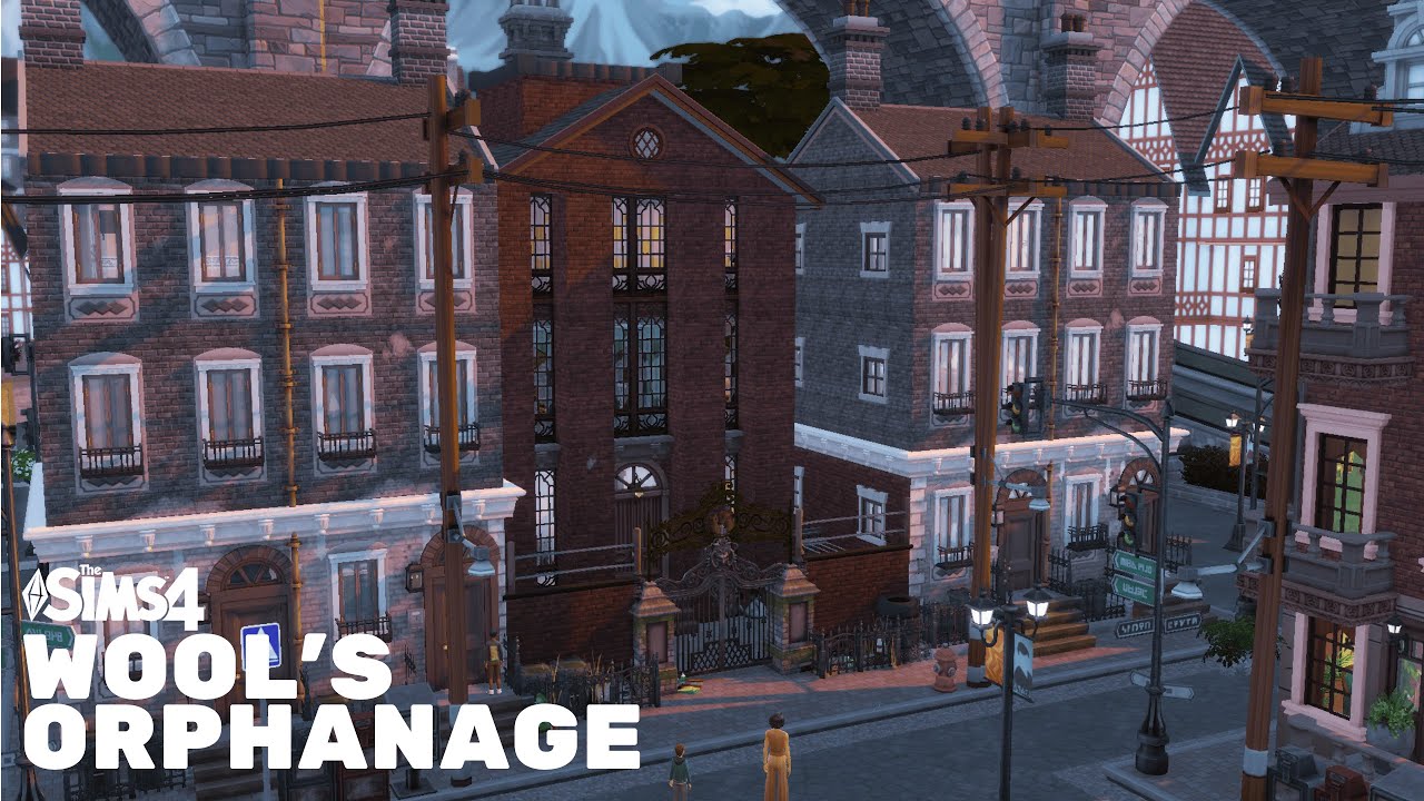 Детский дом Вула &mdash; файл сохранения Sims 4 Harry Potter