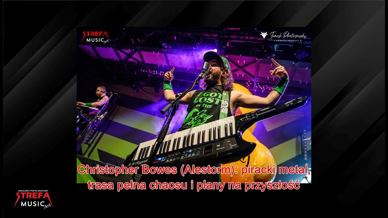Christopher Bowes (Alestorm): Pirate Metal, a Chaos Tour and Future Plans