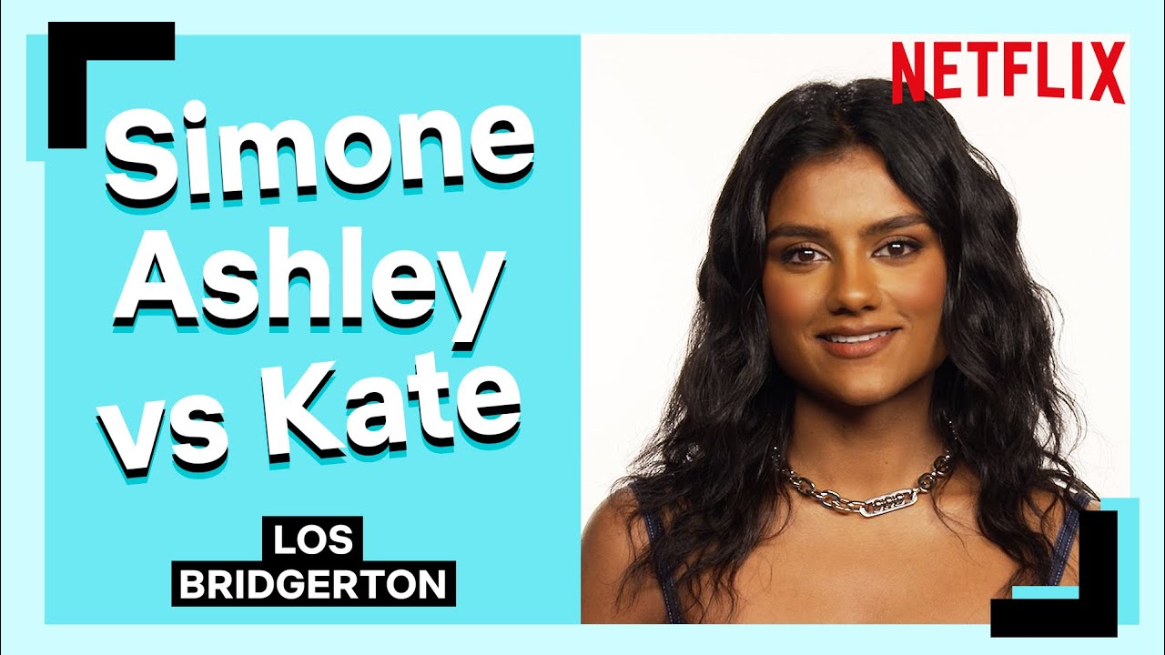 Yo vs Mi personaje con Simone Ashley | Los Bridgerton | Netflix España