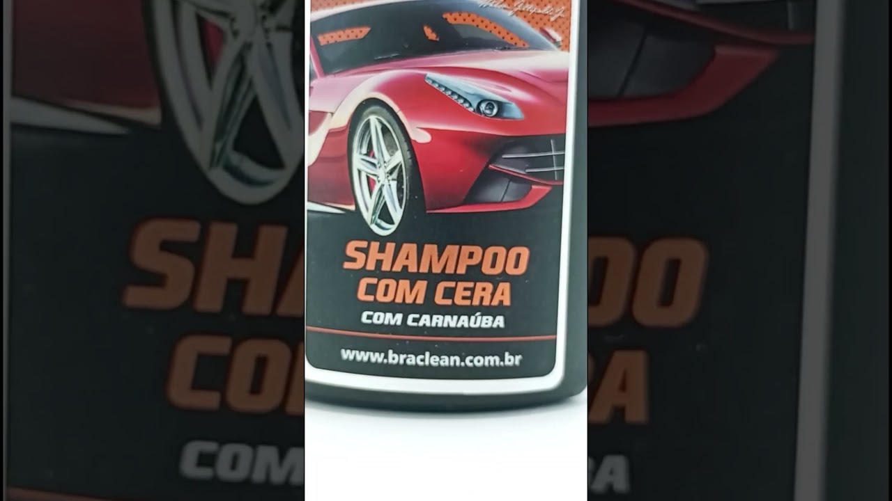 Shampoo com cera
