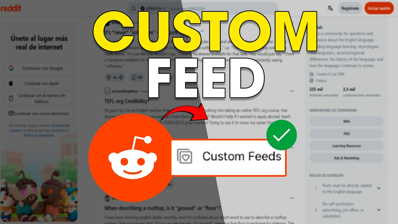 Как создать пользовательскую ленту на Reddit (простое руководство)