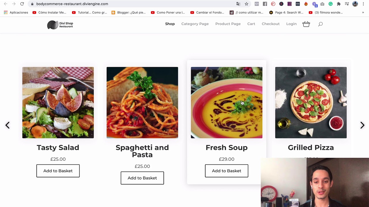 Cómo modificar las páginas de Woocommerce y Divi usando BodyCommerce