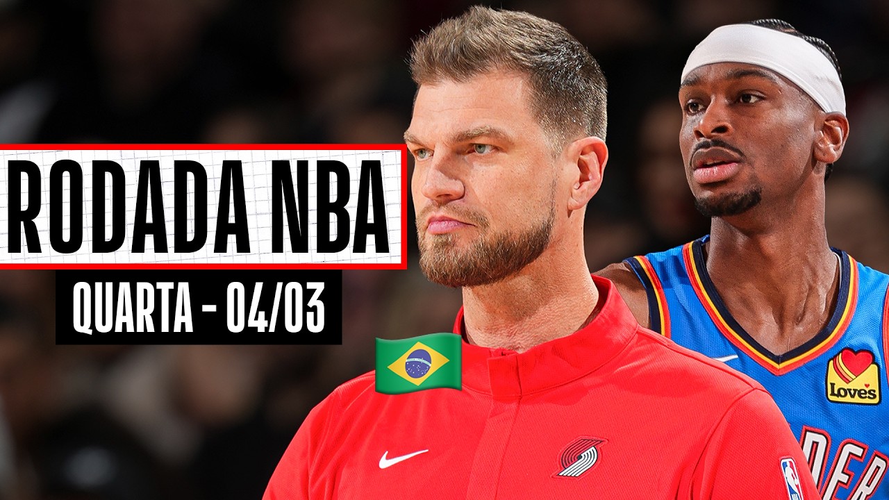 BLAZERS de SPLITTER têm noite mágica de HOLIDAY; SHAI é decisivo vs KNICKS - Rodada NBA 04/03