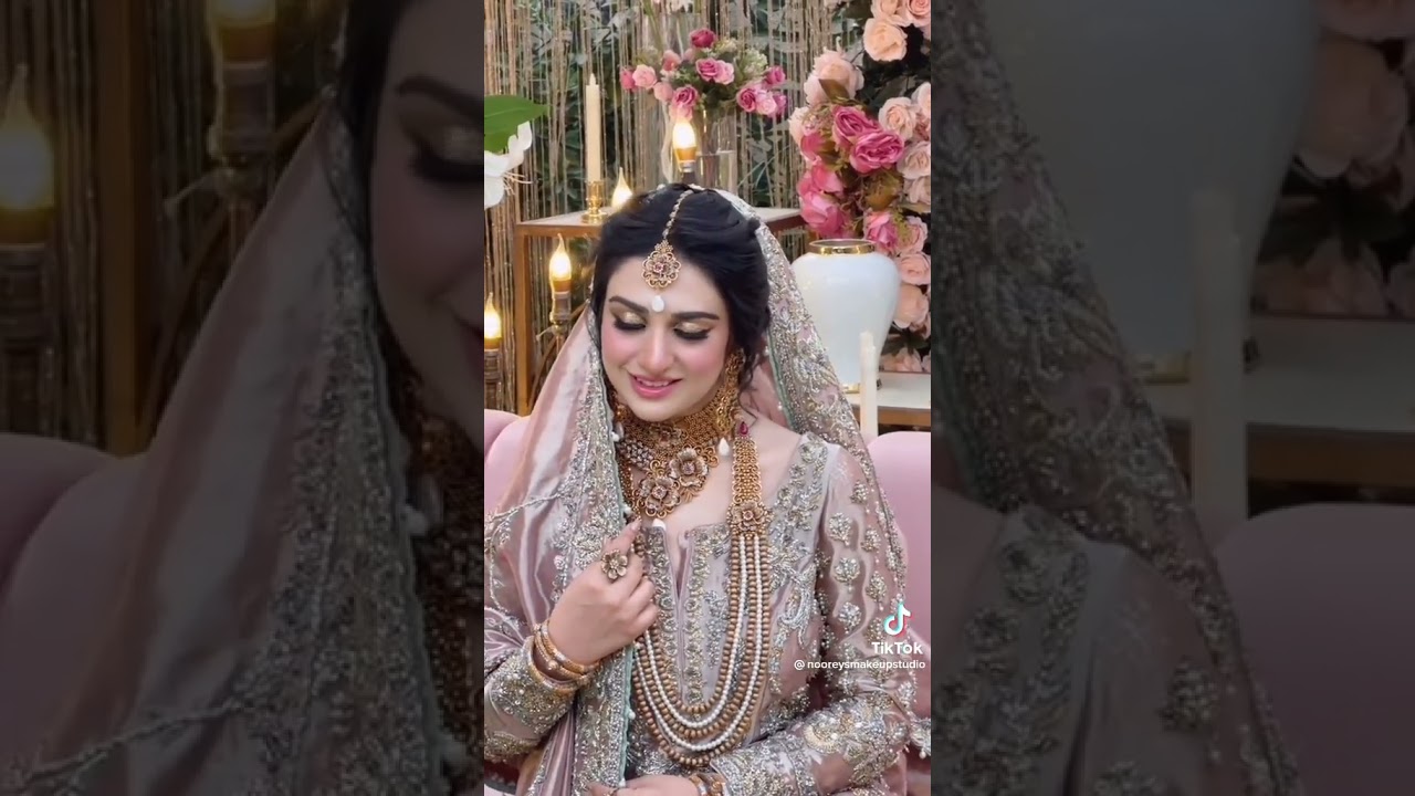 Beautiful Bridal Look || FizZYcliPS #bridal