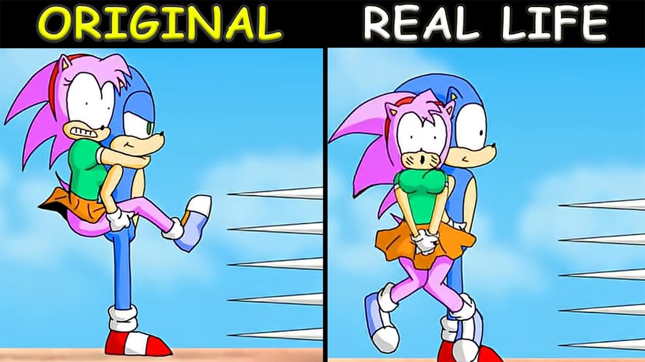 SONIC Save Amy! BUT.....??? | Sonic The Hedgehog 3 Animation | Original vs Plush Toys