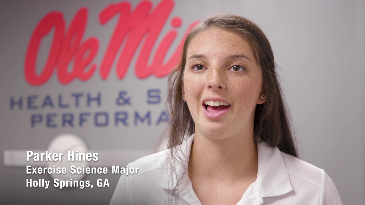 Master of Science in Athletic Training at the University of Mississippi