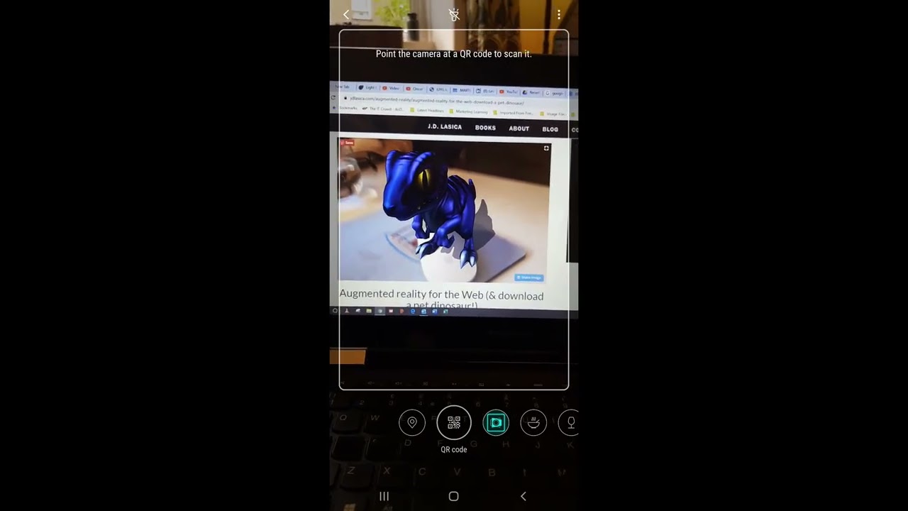 Augmented Reality without Downloading an App