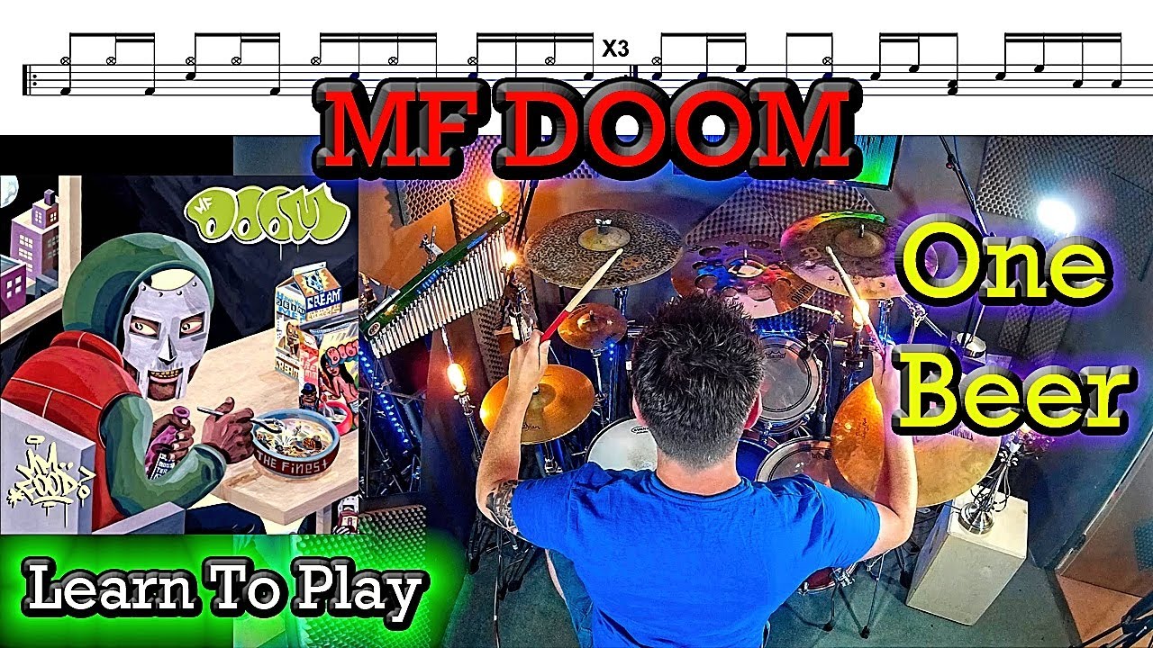 Урок по игре MF DOOM One Beer Drum