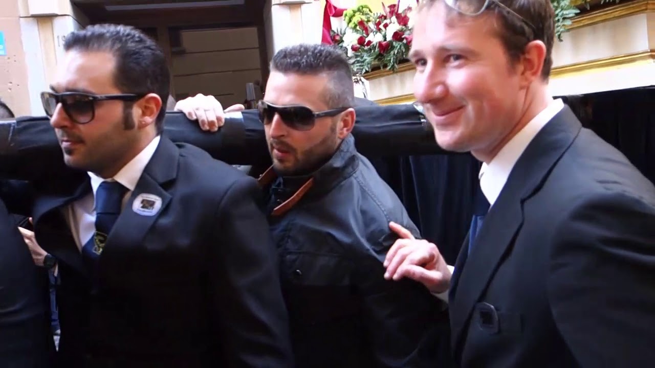 TRAPANI, Sicily  I MISTERI  Easter Celebration 409 2015