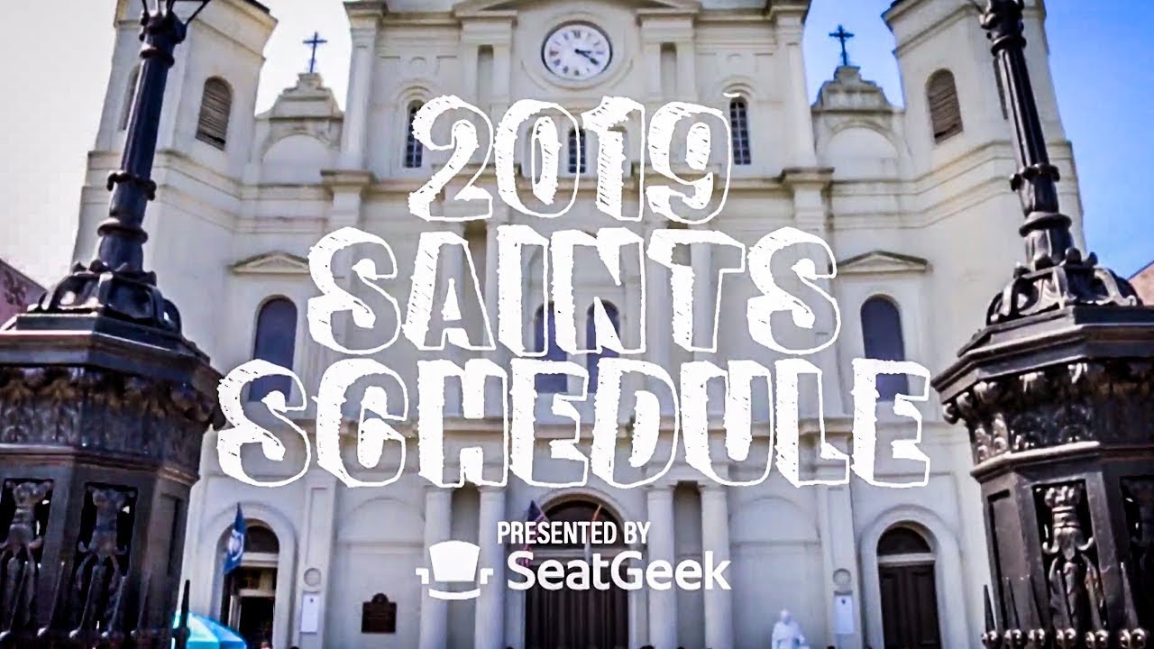 A New Orleans-Infused Look At The Saints' 2019 Schedule | Saints Schedule Release Video