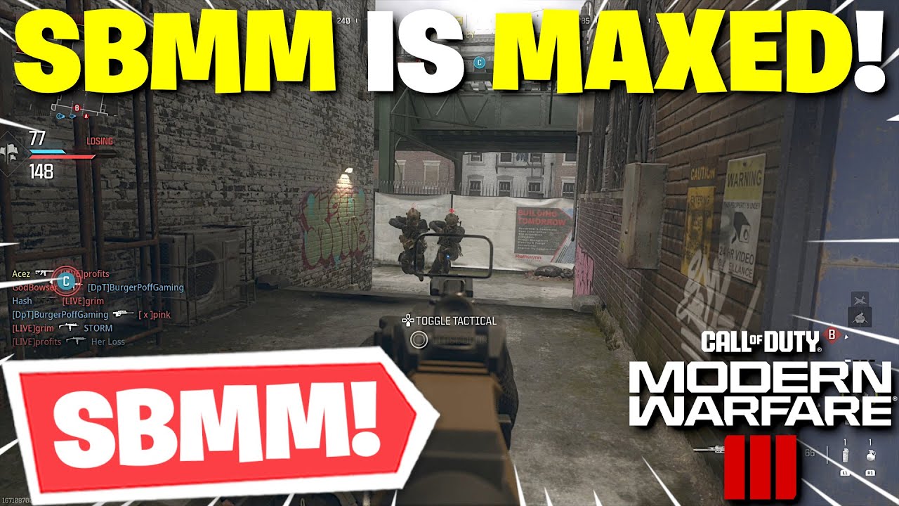 Modern Warfare 3 - The Skill Based Matchmaking Is MAXED OUT! SBMM In MW3 Is Insane! (Beta)