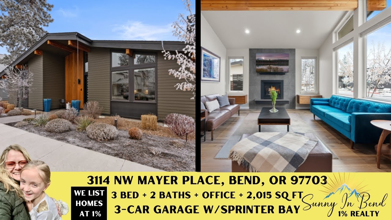 Discovery West | 3114 NW Mayer Place, Bend, OR 97703 | Sunny in Bend 1% Realty