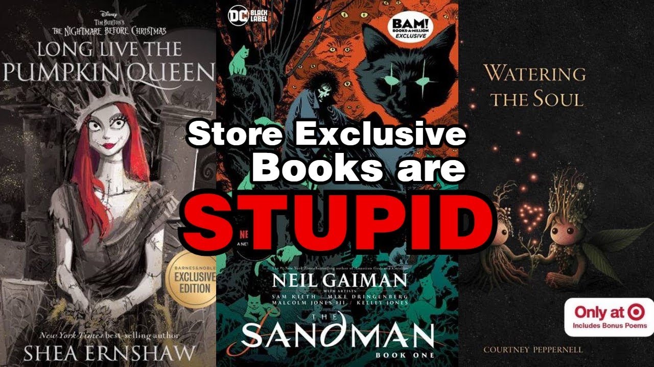 Store Exclusive Books are STUPID