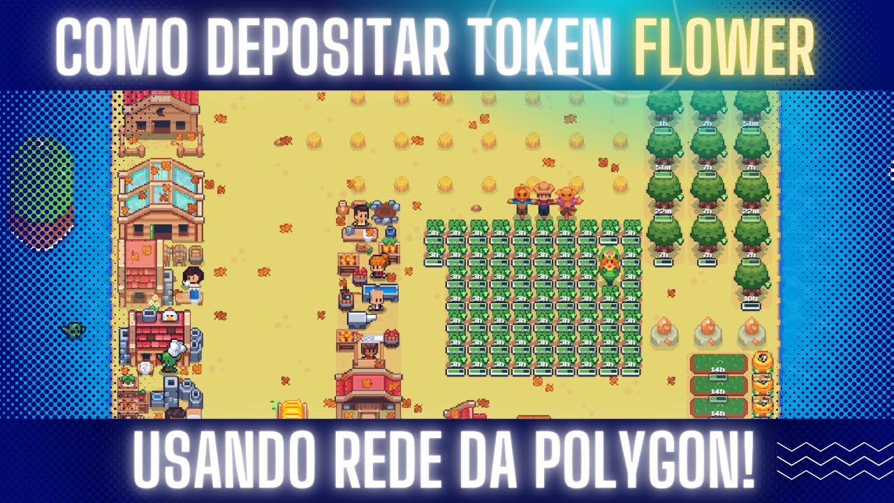 Como Depositar Token Flower #sunflowerland