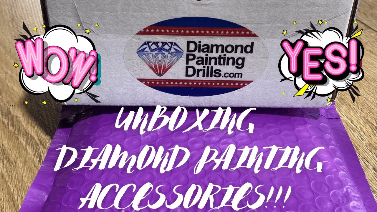 Unboxing || Unbagging || Diamond Painting Accessories