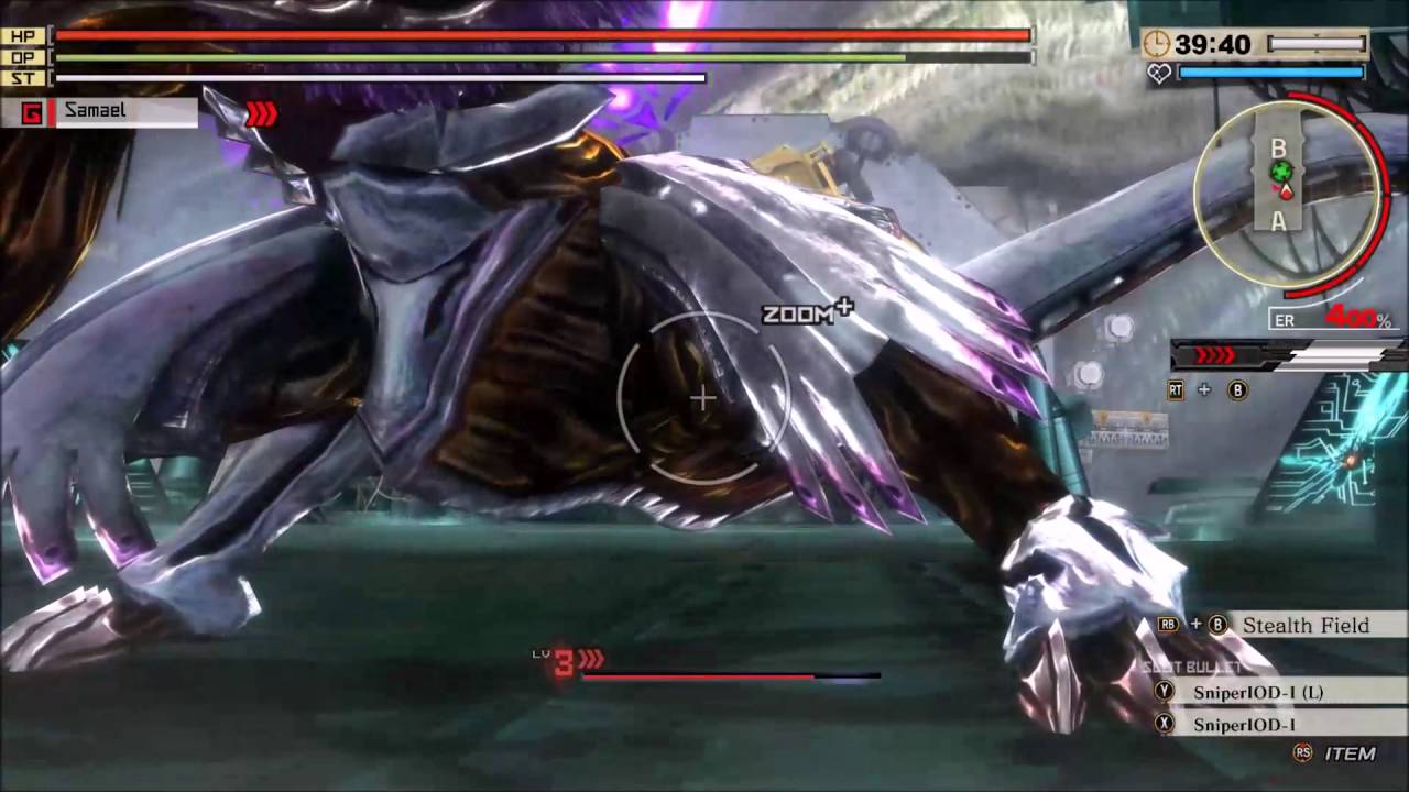 [GE2RB] Trolling Blitz Hannibal - Sniper abuse style (00:47 SSS+)