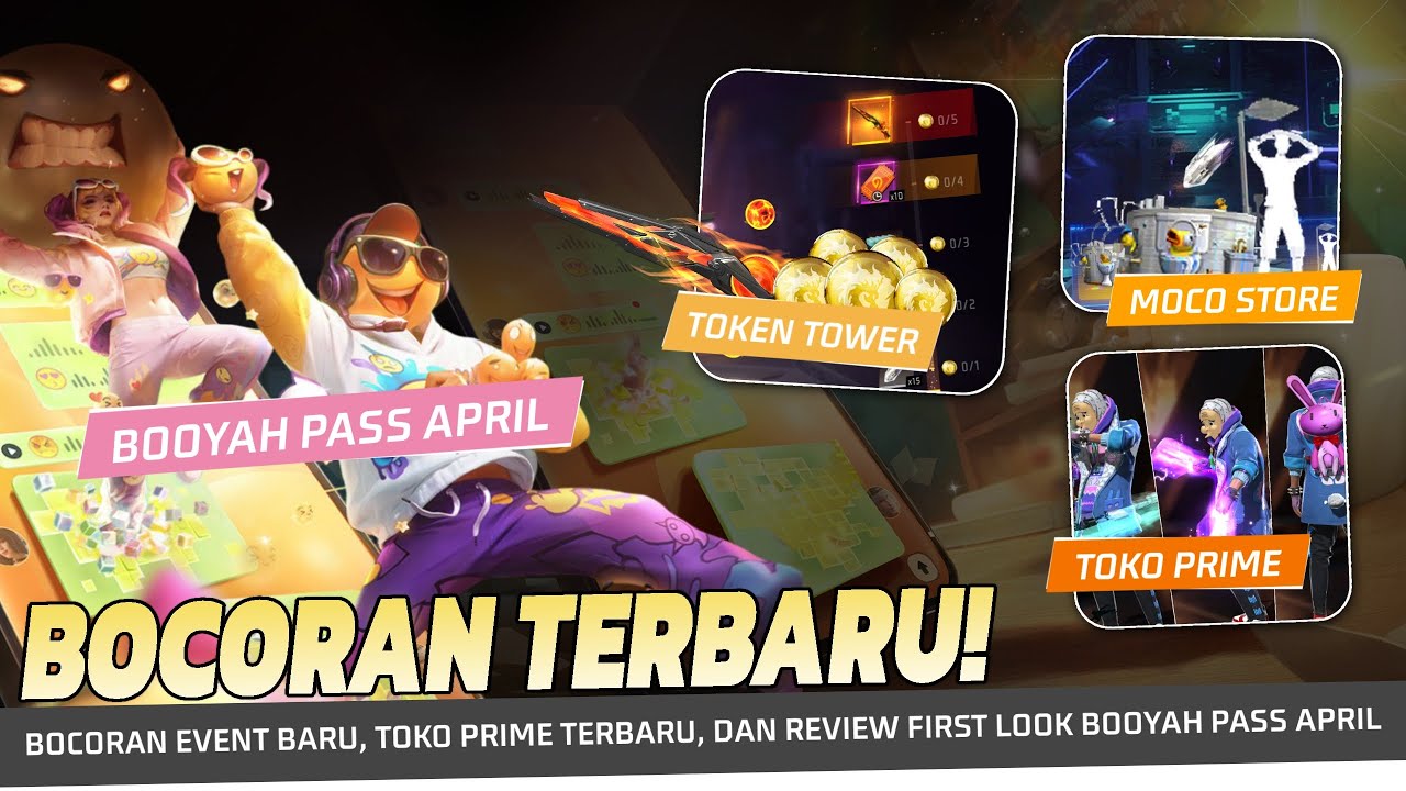 M1887 RELAUNCH, MOCO STORE, TOKO PRIME TERBARU, BOOYAH PASS S40 | Free Fire Indonesia