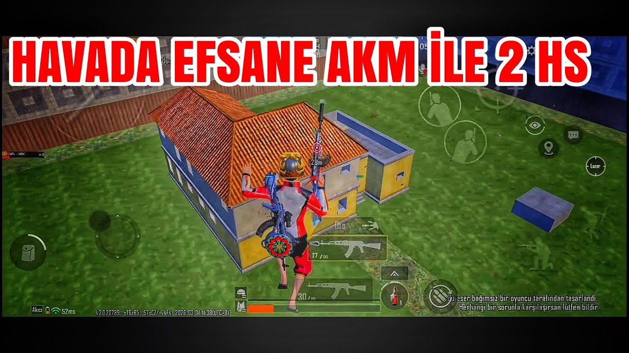 PUBG MOBİLE | 1 VS 1 RONDOM SİLAHLI WOW