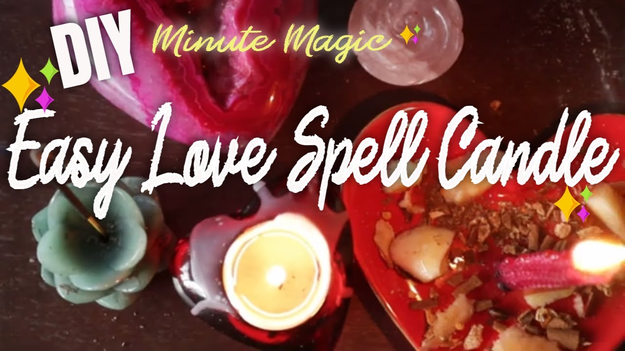 💗🌿DIY Easy Love Spell Candle | Kitchen Ingredients Only!!!