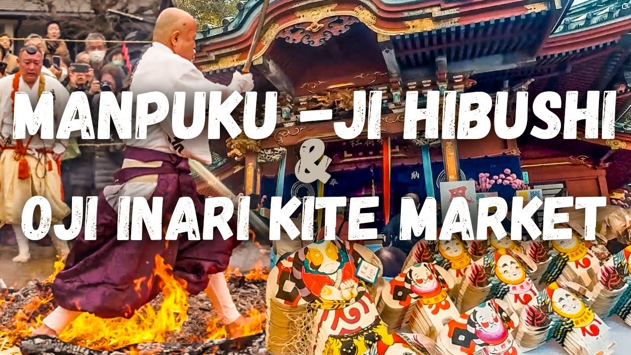 New Year, No Fires | Hibushi & Kite Market | Japan Ambiance ASMR
