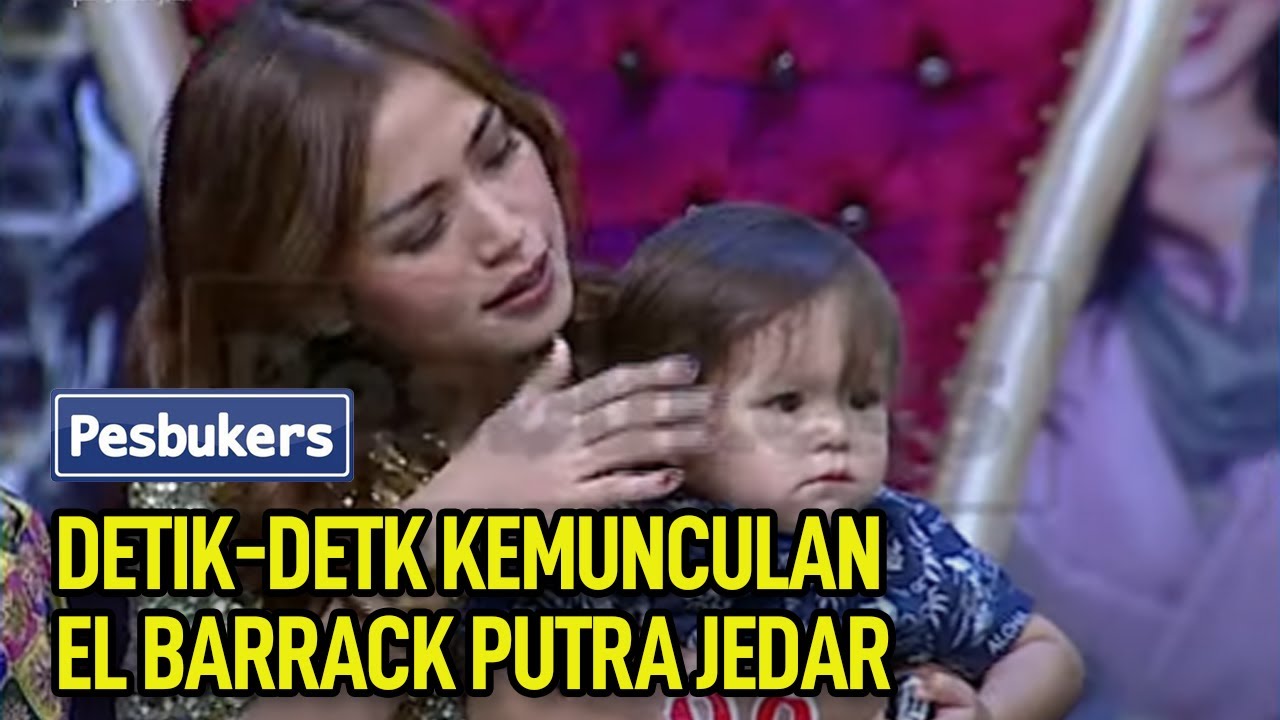 Perdana! Kemunculan El Barrack Putra Jessica Iskandar di Televisi