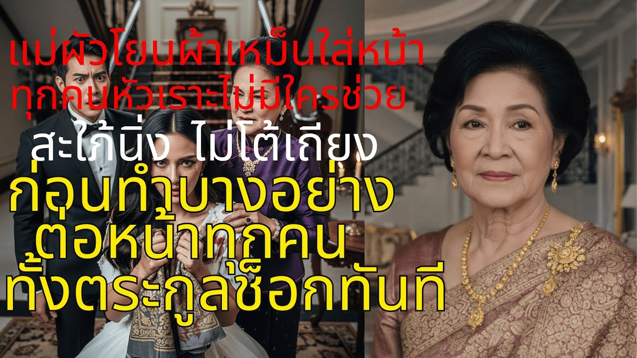 😱คืนแต่งงาน แม่ผัวปาผ้าเหม็นใส่หน้า แต่การโต้กลับของสะใภ้เปิดโปงความลับ 20 ปี 💥