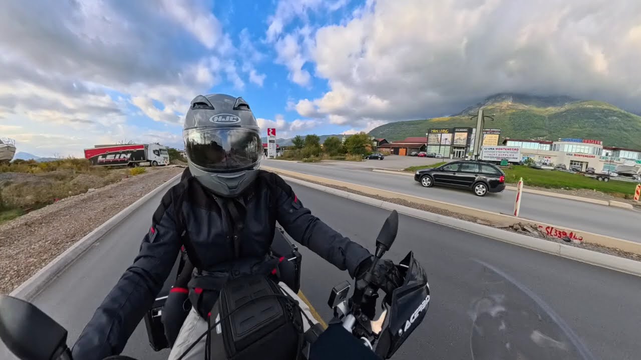 Motorbike the Balkans  EP 43 Kotor to Budva 🇲🇪 | One of Montenegro’s Most Scenic Coastal Drives (4K)
