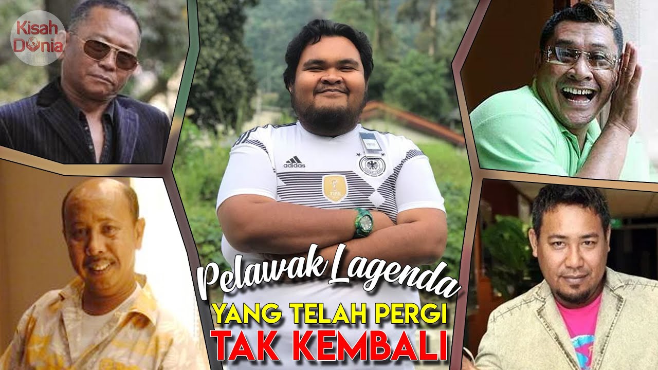 10 Permergian Pelawak Lagenda Yang Sangat Dirasai