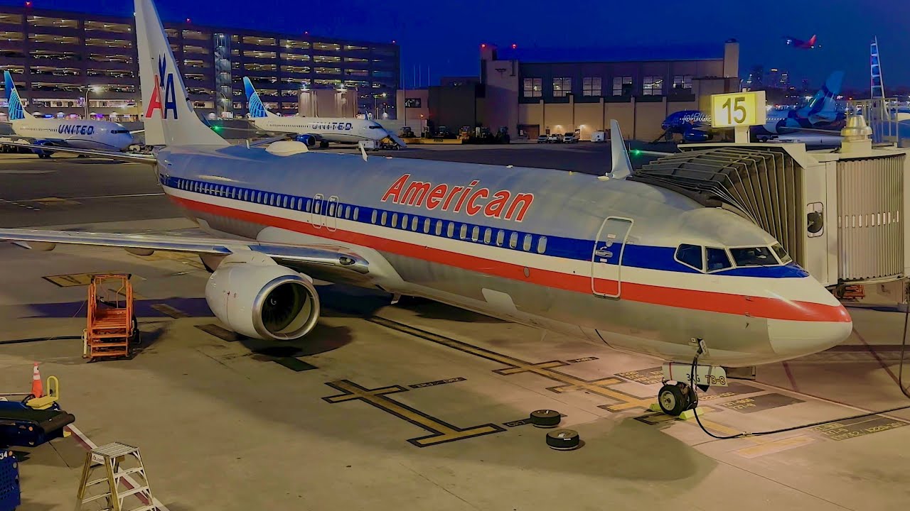 New York (LGA) - Orlando (MCO) - American Airlines - Boeing 737-800 - 4K Full Flight 