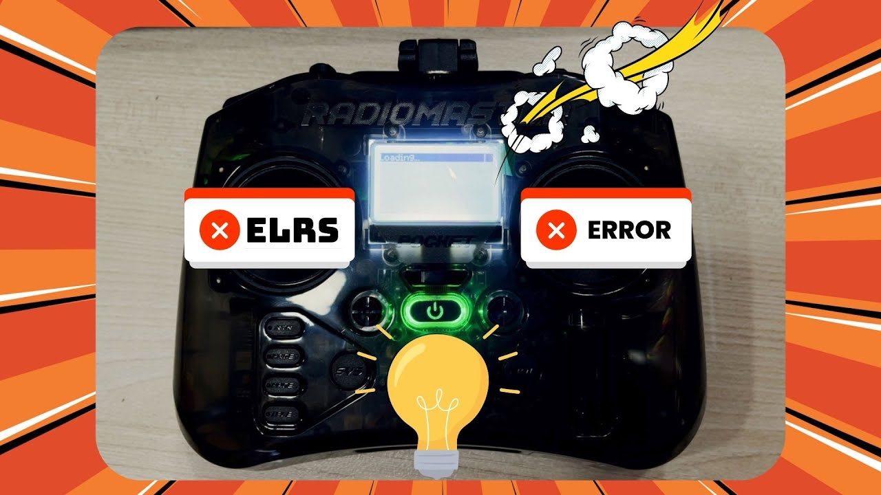 ✅ Khắc phục LỖI KHÔNG LOAD MENU của các tay ELRS như RadioMaster Pocket