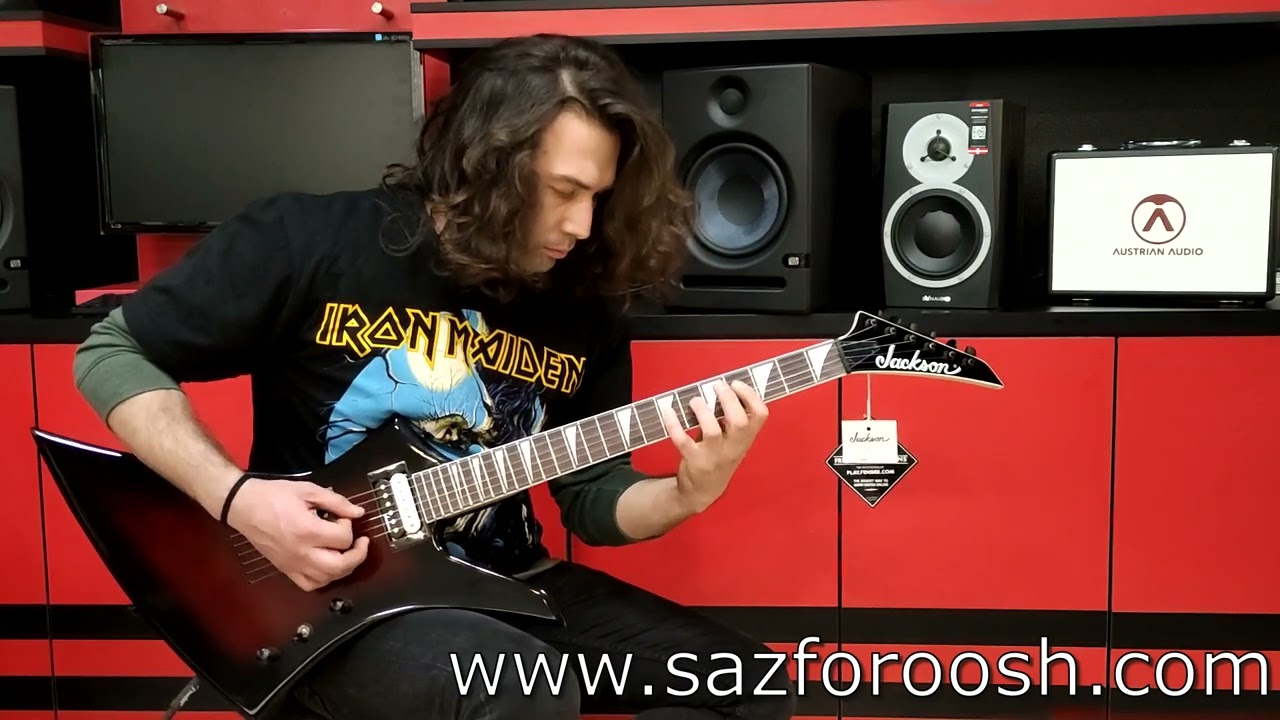 Jackson JS32T KE AHFB Viola Burst Demo (by Kasra Jalali)