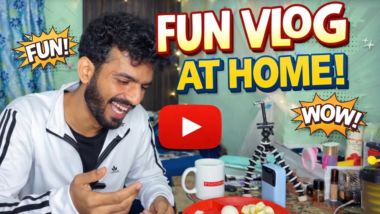 Fun Vlog At Home 😇🤩 |  #funvlog #dailyvlog #trendingvlog #vlogathome #funvlogathome