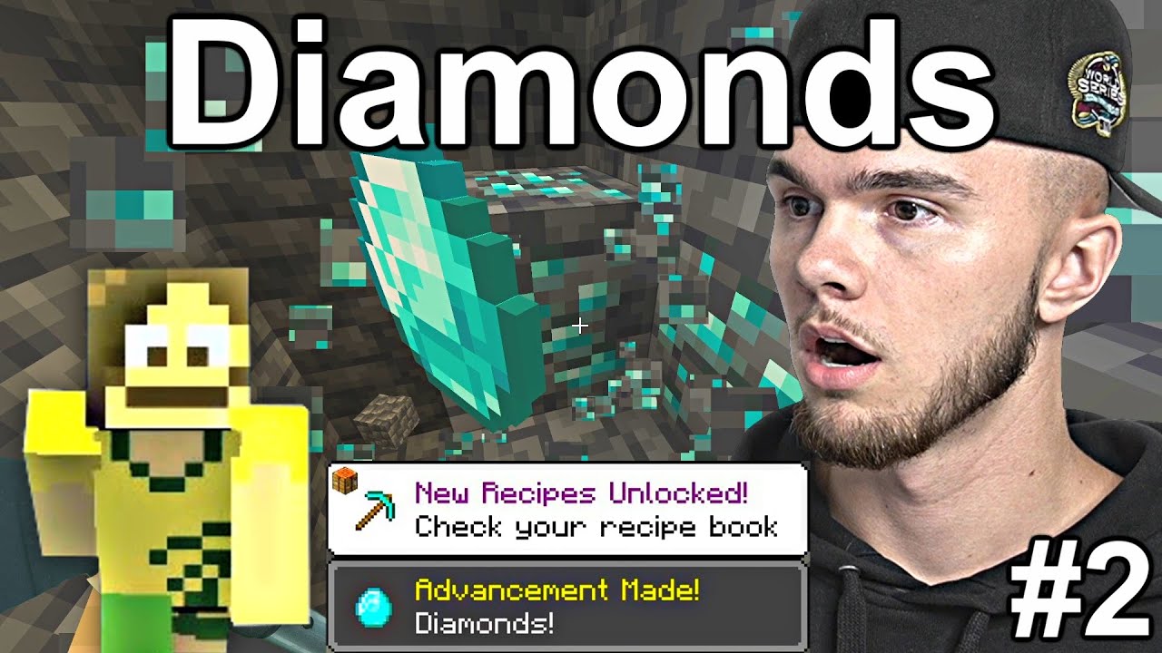 Dylan Plays Minecraft: #2 - My First Diamonds