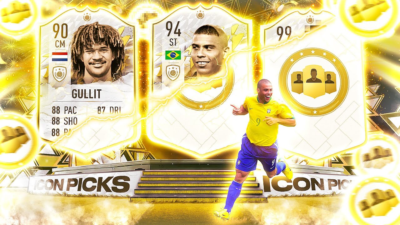 FIFA 22 Guaranteed Base or Mid Icon Player Pick Pack!!
