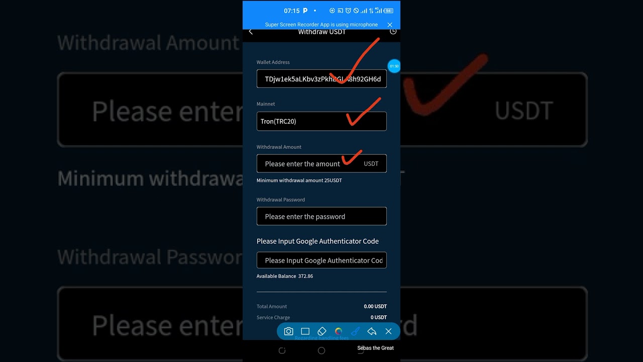 Live Withdrawal of 372$ from Meta Transaction. Money received in less than 2 minutes.