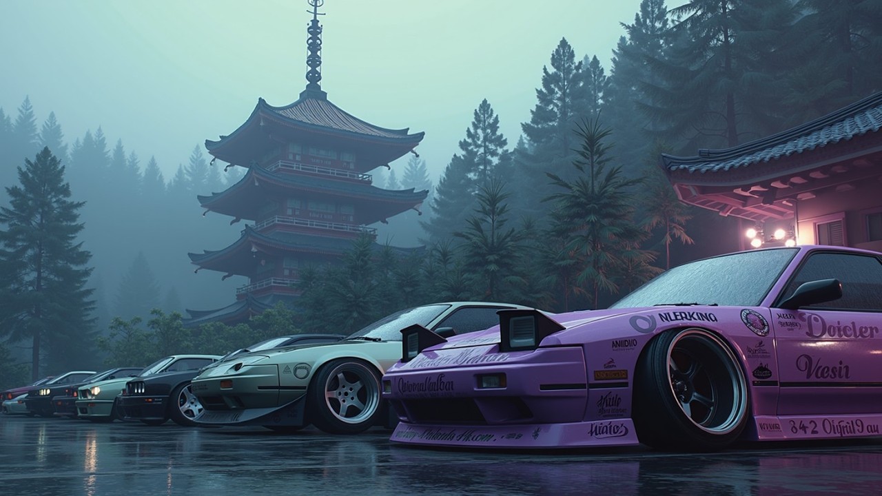 Vaporwave Phonk Car Edit ~ Дождливая эстетика 🌧️
