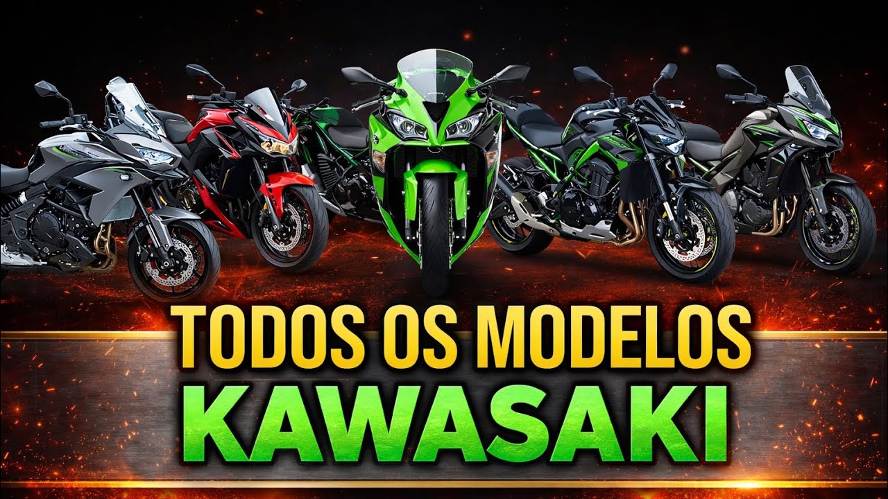 Todas as Kawasaki do Brasil: Modelos, Preços e Diferenças