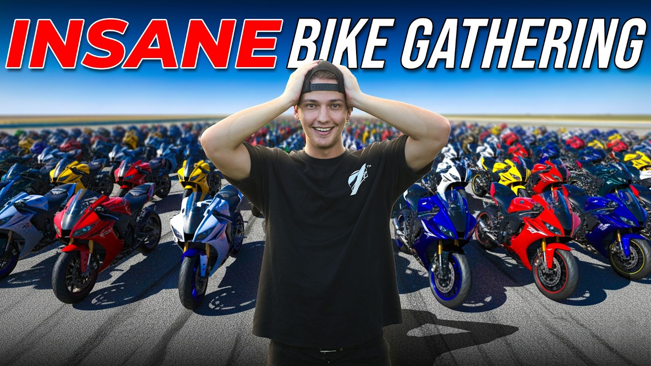 Крупнейшая в мире встреча спортивных мотоциклов! &mdash; 7000 мотоциклов!