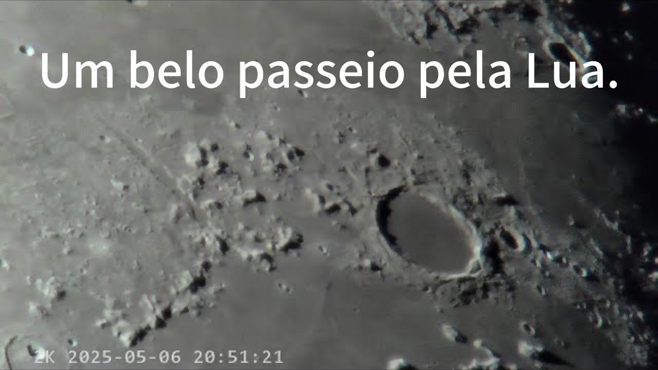 SVBony SV550 122mm APO, câmera Wi-Fi, antes de anoitecer. #Moon #Lua #svbony
