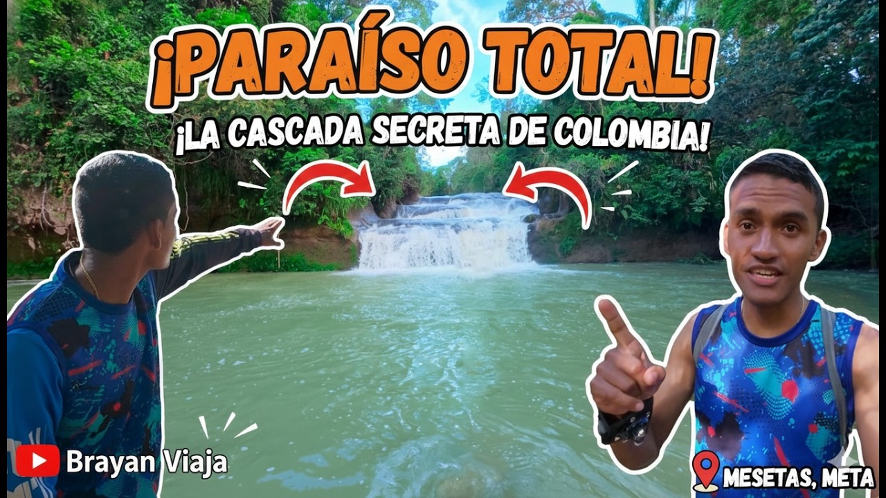 Cascada San Antonio  |  El paraíso  de MESETAS que debes visitar estas VACACIONES 🏝️