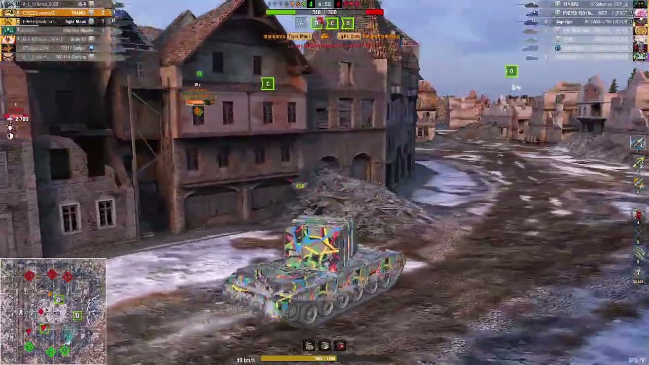 FV4005 - Mad Games - 5 kills - 6.608 damage