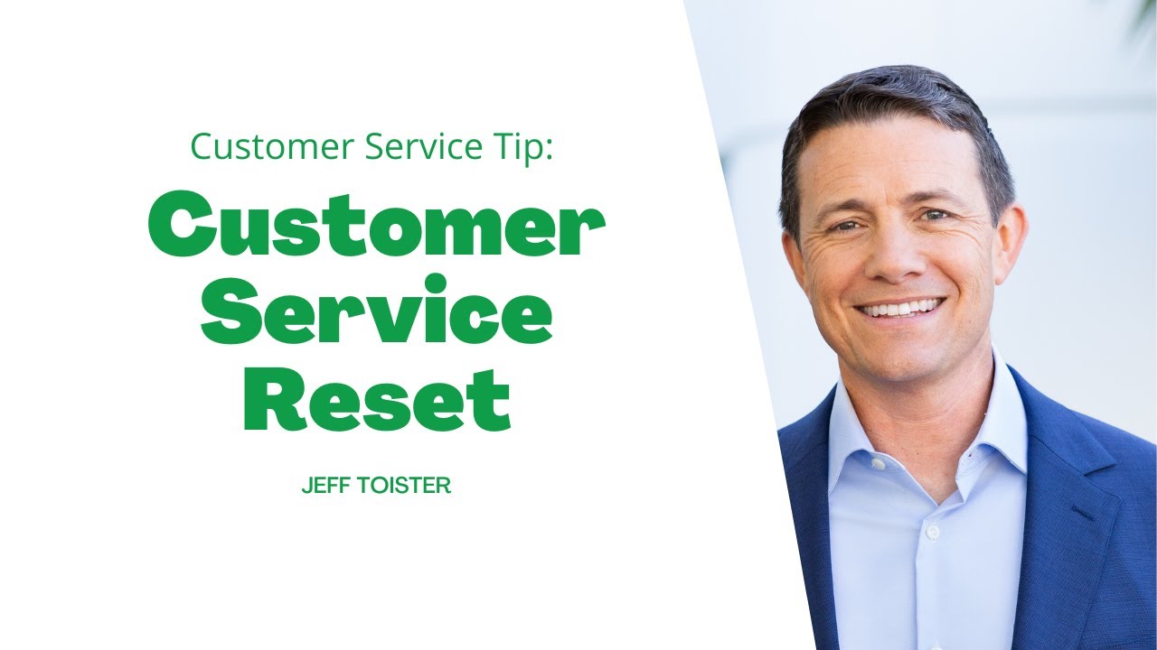 Improve your body language with a customer service reset