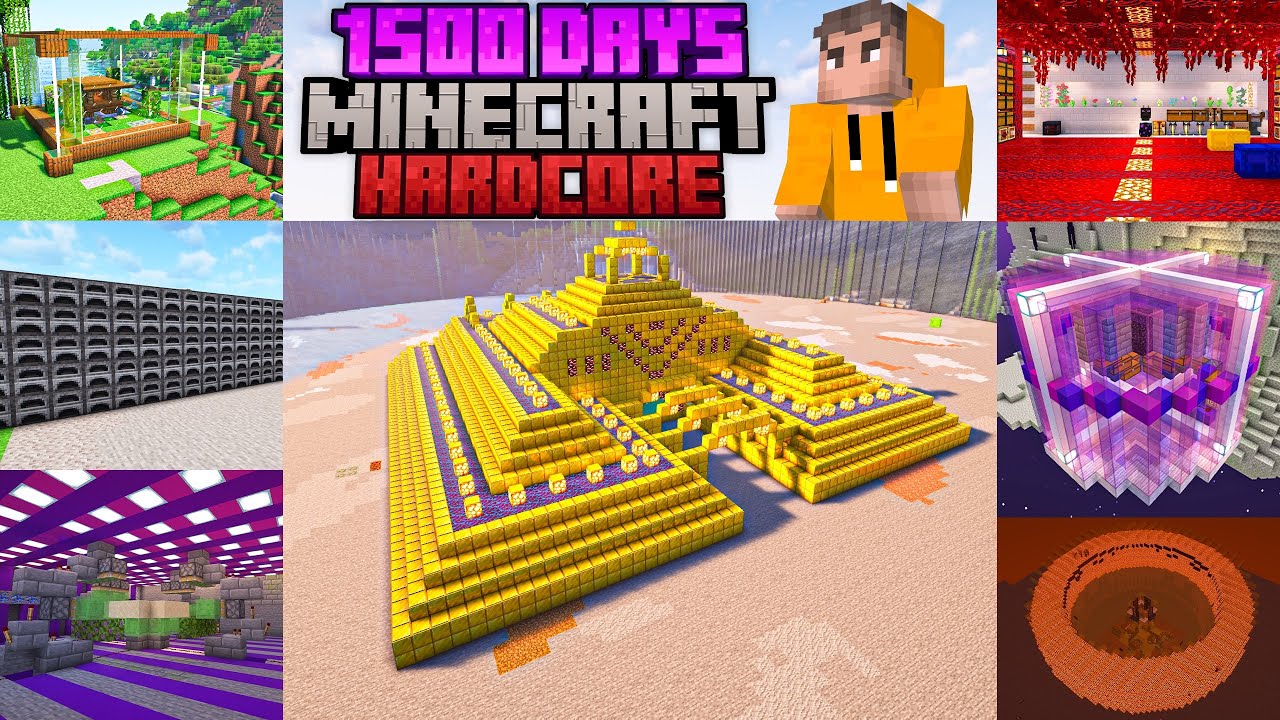 1500 Days Minecraft Hardcore | THE COSMIC BOY