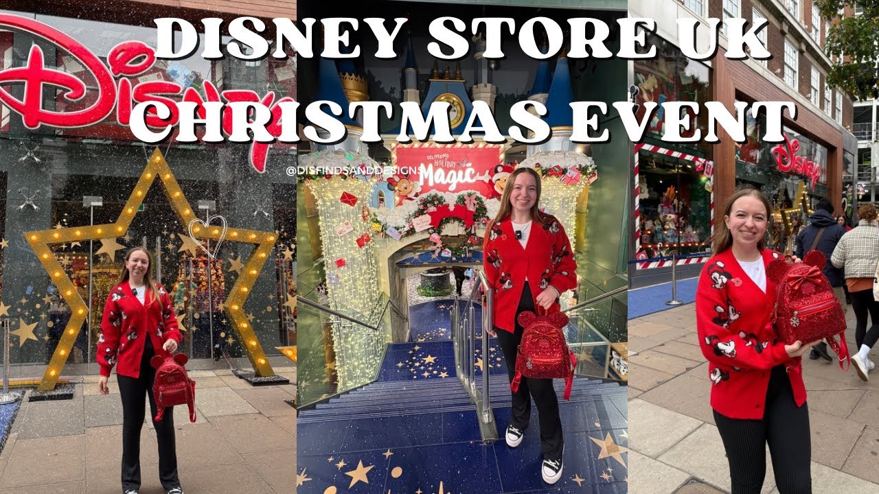 ✨Disney store uk Christmas event✨