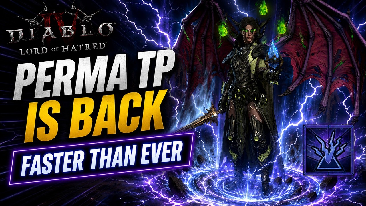 Постоянная телепортация вернулась&hellip; быстрее, чем когда-либо &mdash; Diablo 4 Lord Of Hatred